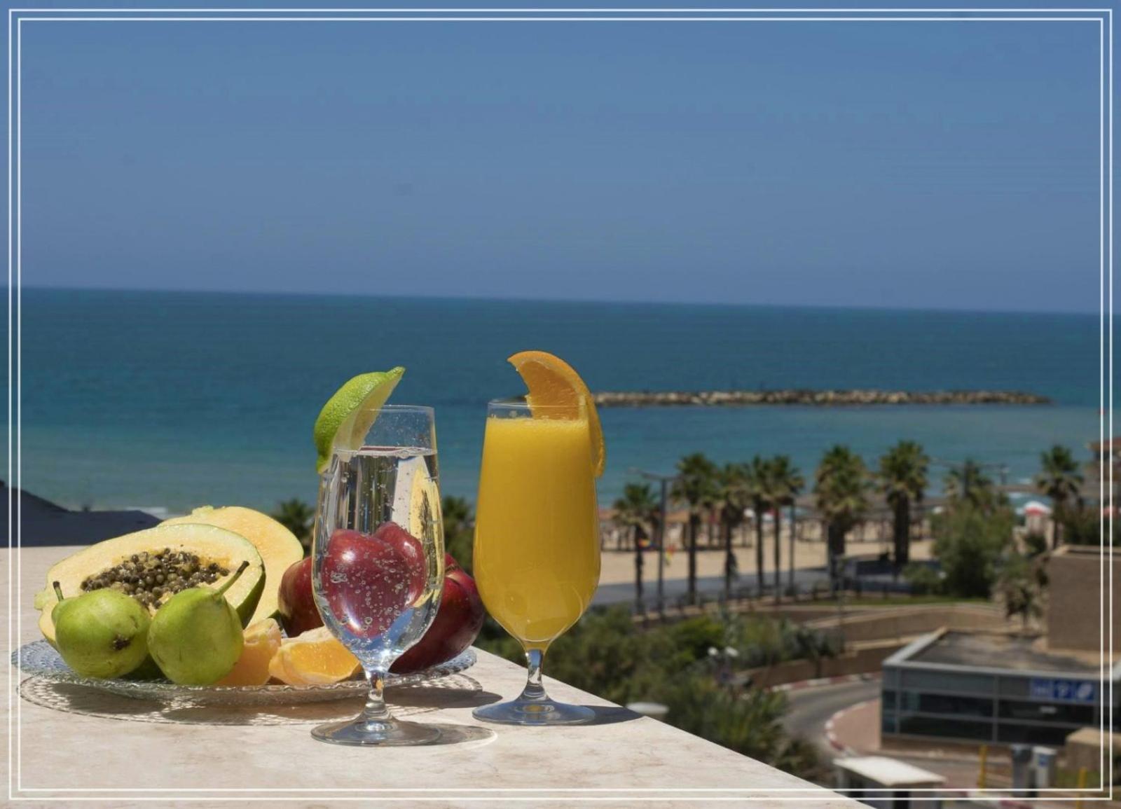 Bugrashov Beach 88 Hotel And Spa تل أبيب المظهر الخارجي الصورة