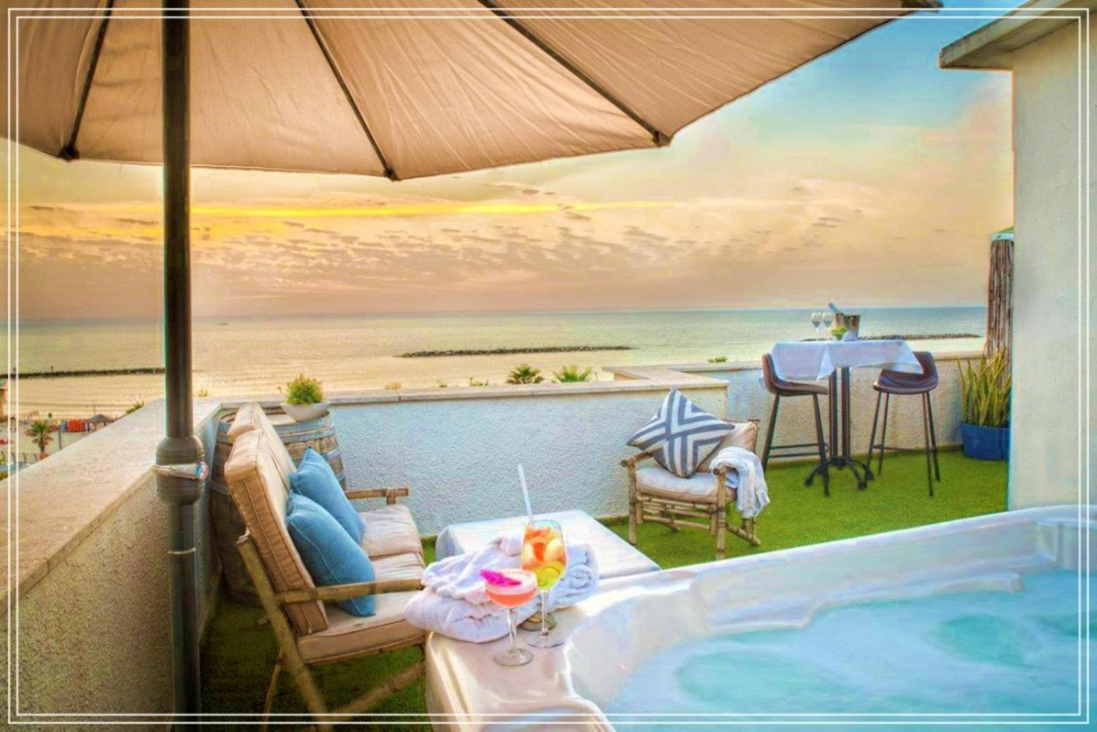 Bugrashov Beach 88 Hotel And Spa تل أبيب المظهر الخارجي الصورة