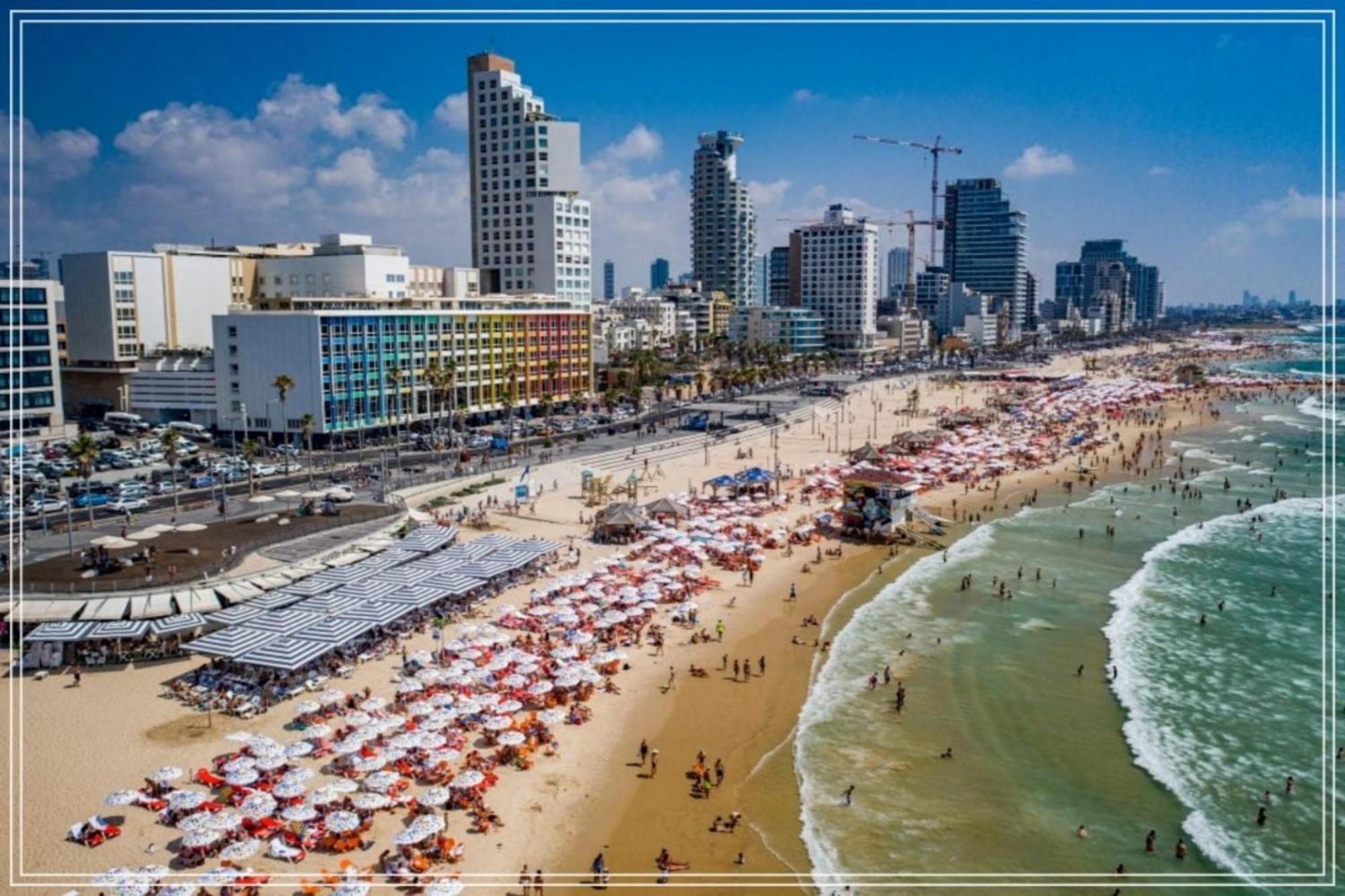 Bugrashov Beach 88 Hotel And Spa تل أبيب المظهر الخارجي الصورة